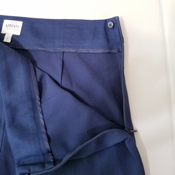 Armani Collezioni | Navy Dress Pants‎ 4 - Picture 3 of 8